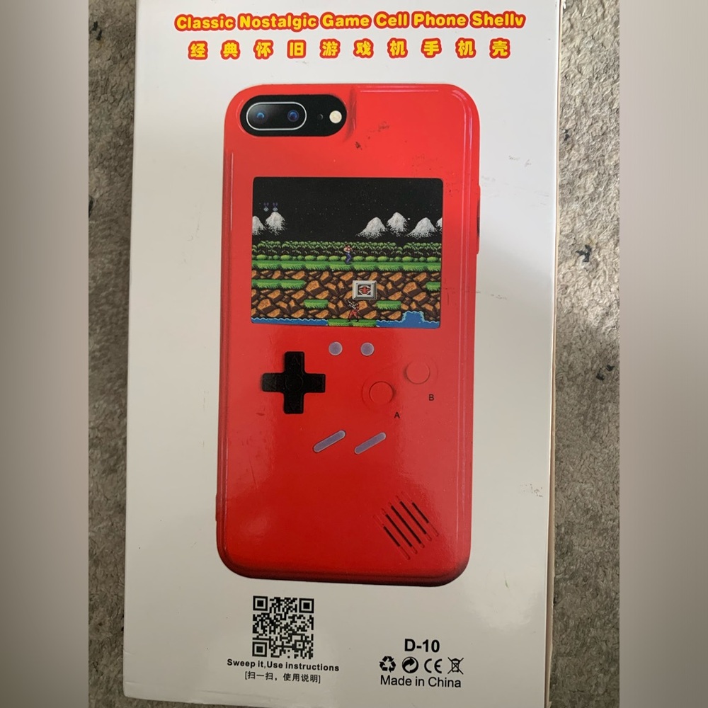 Game boy case for iPhone 15 plus
